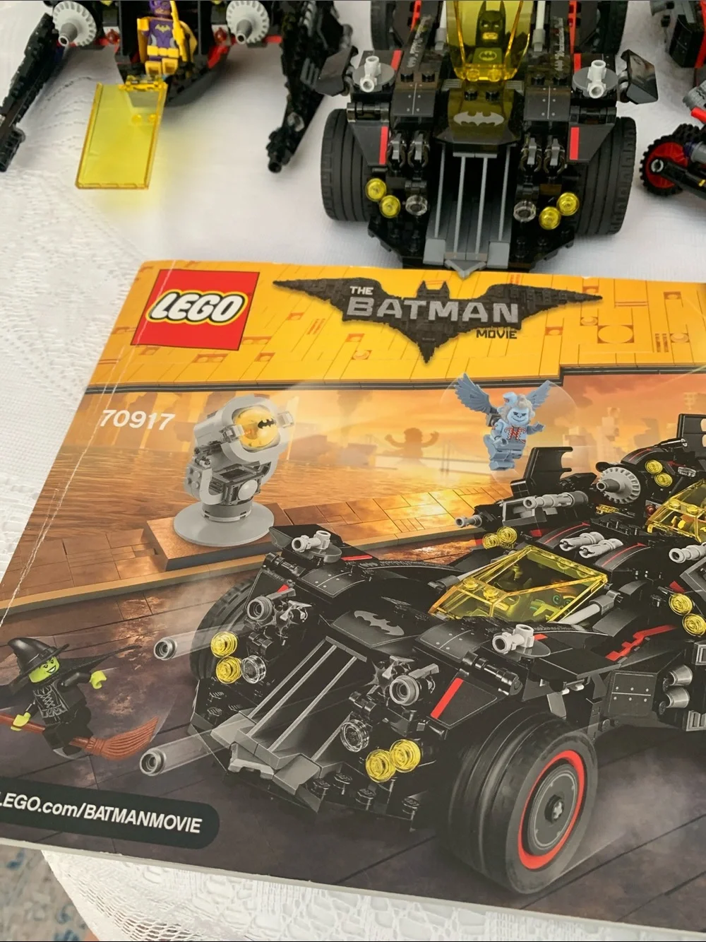 LEGO 70917 The Ultimate Batmobile Building Set 90% complete